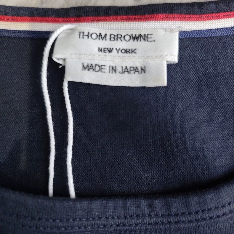 Thom Browne Thom Browne Round collar short sleeves Size US M / EU 48-50 / 2 - 4 Thumbnail