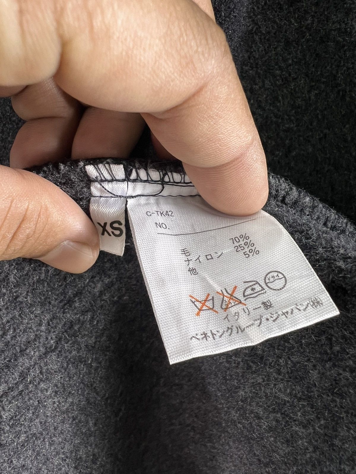 United Colors Of Benetton 🔥 United Colors Of Benetton Wool OverCoat - XS Size US XS / EU 42 / 0 - 7 Thumbnail