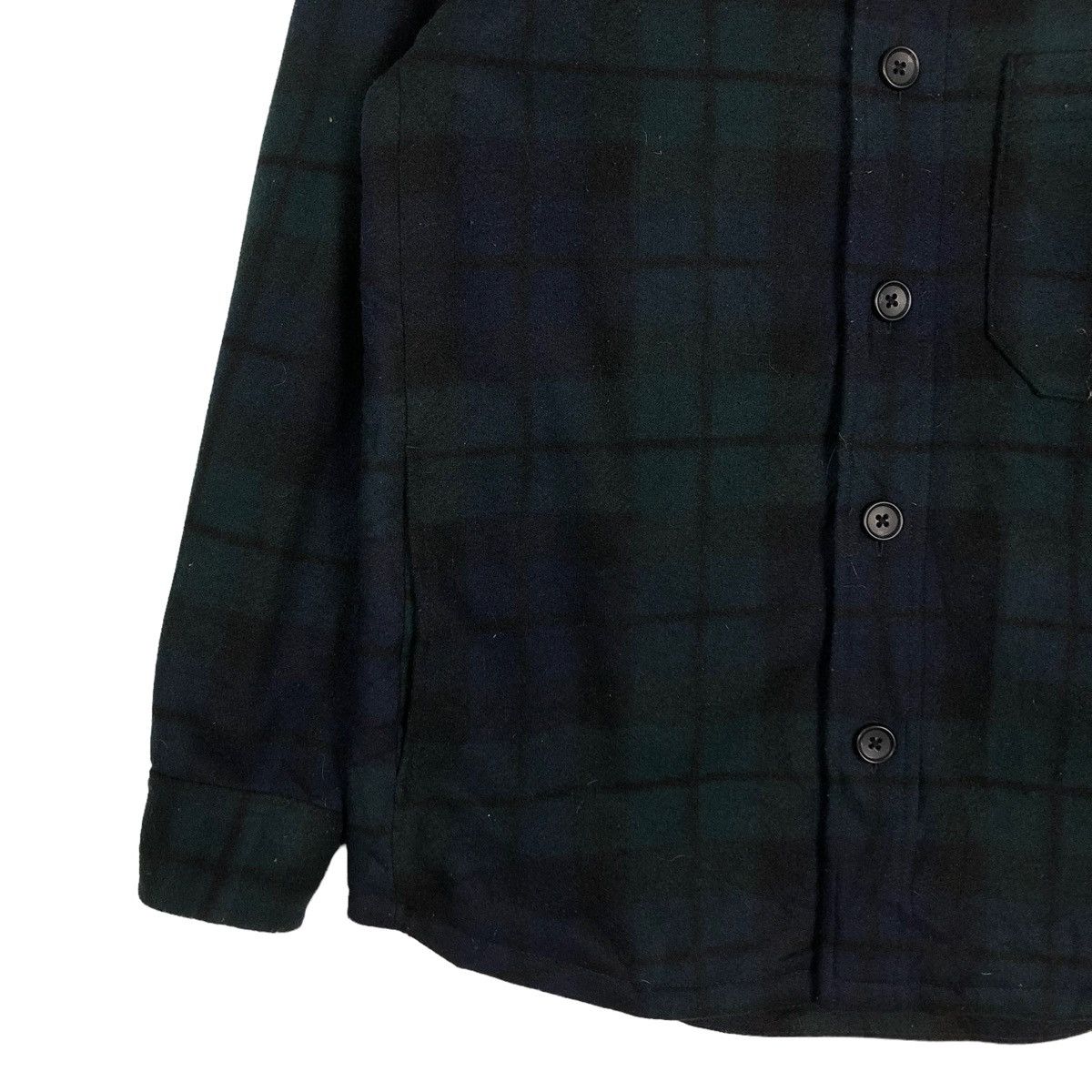 Japanese Brand 🔥VINTAGE WOOL JACKET TARTAN DESIGN UNIQLO JAPAN ISSEY MIYAK Size US S / EU 44-46 / 1 - 4 Thumbnail