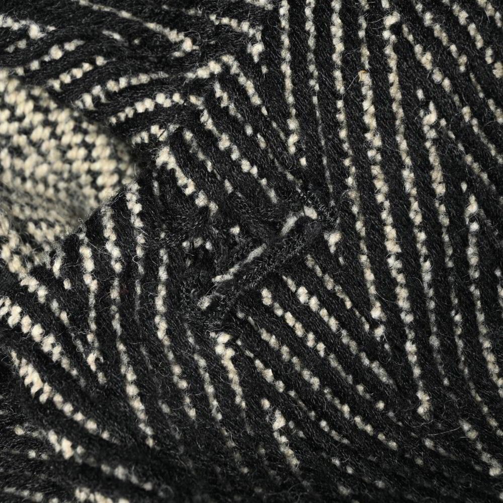 Yohji Yamamoto YOHJI YAMAMOTO Wool Blend Herringbone Jacquard Coat Gray Size US M / EU 48-50 / 2 - 7 Thumbnail