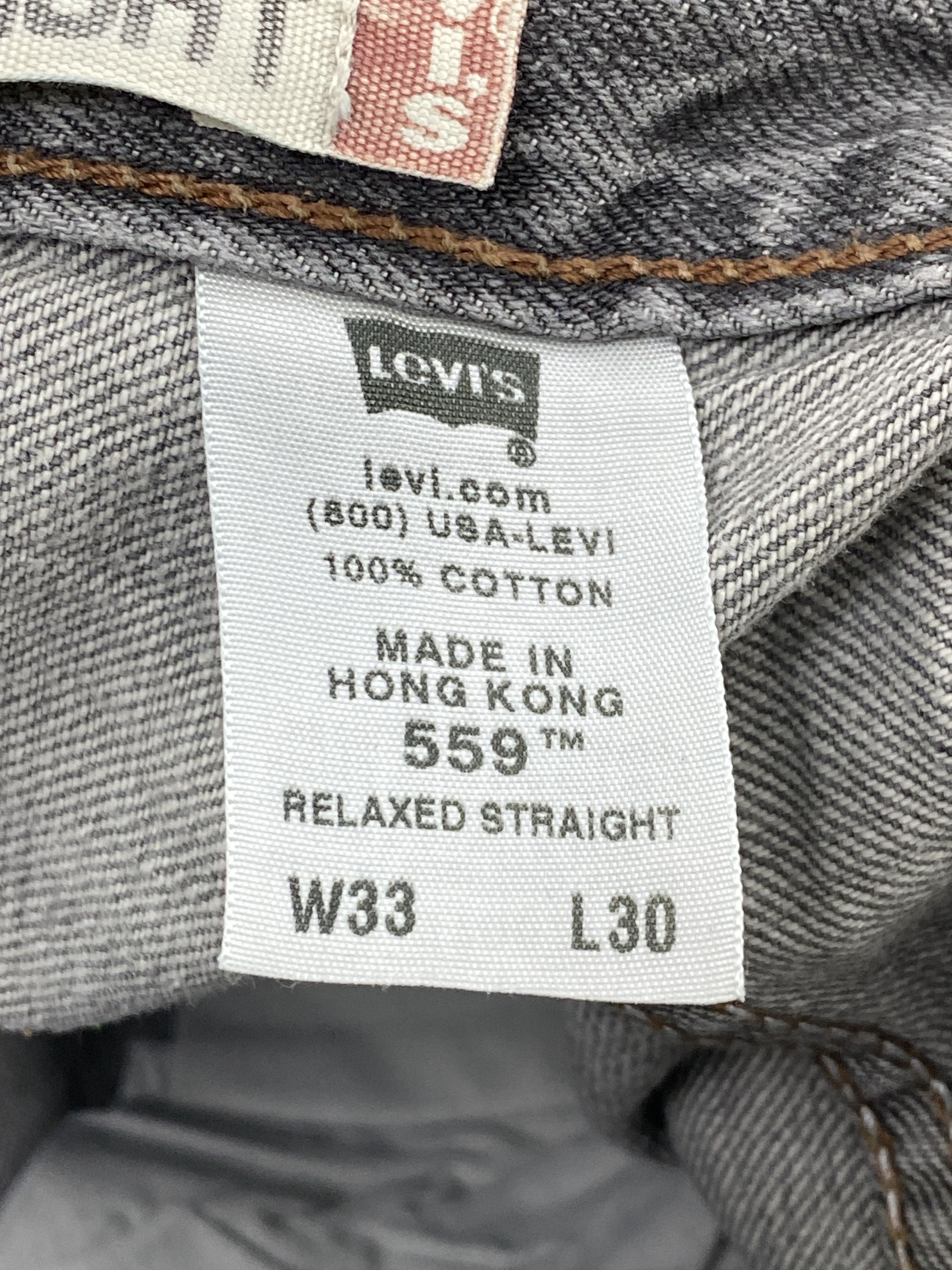 Levi's Distressed Vintage Levis 559 Splatter Paint Jeans DP2680 Size US 32 / EU 48 - 8 Thumbnail