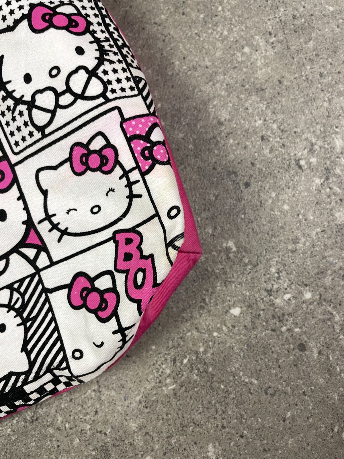 Cartoon Network × Japanese Brand × Vintage Vintage Y2K Hello Kitty Comics Tote Bag Size ONE SIZE - 4 Thumbnail