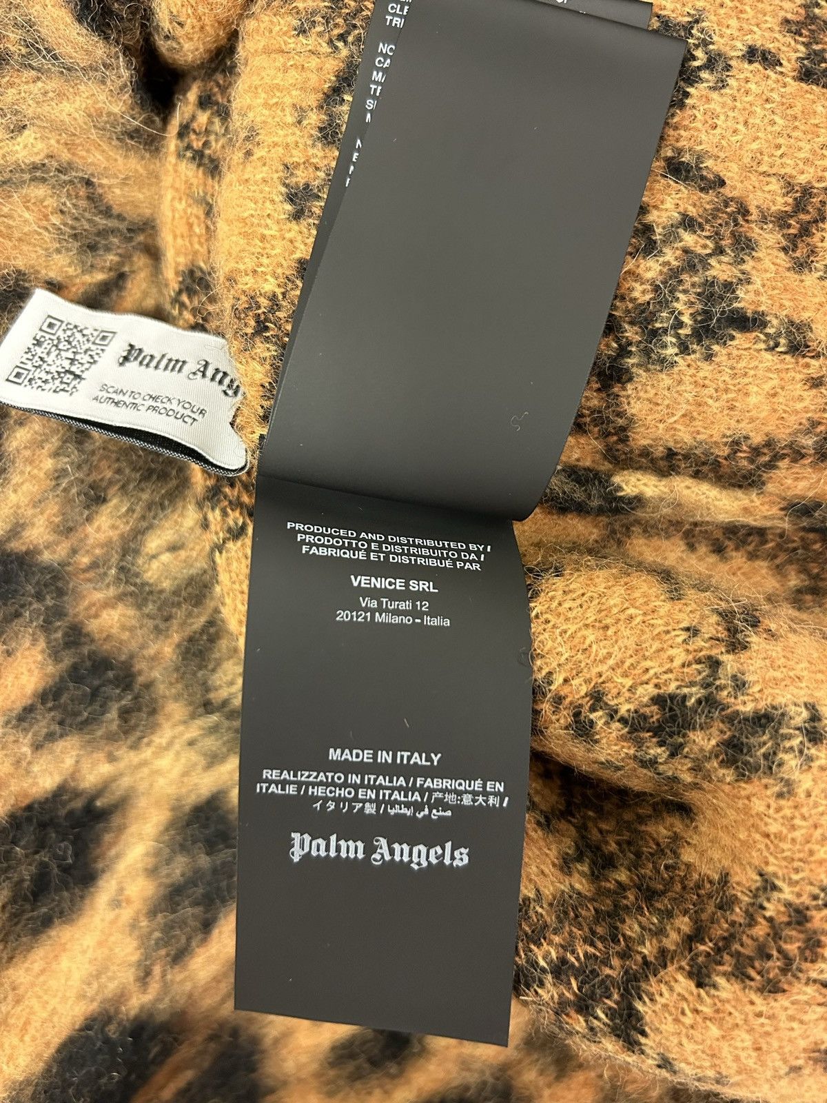 Palm Angels PALM ANGELS BRUSHED CARDIGAN Size US XL / EU 56 / 4 - 6 Thumbnail