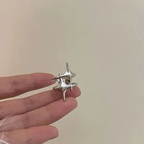 Vintage Adjustable Simple Senior Sense Adjustable Ring Size ONE SIZE - 6 Thumbnail