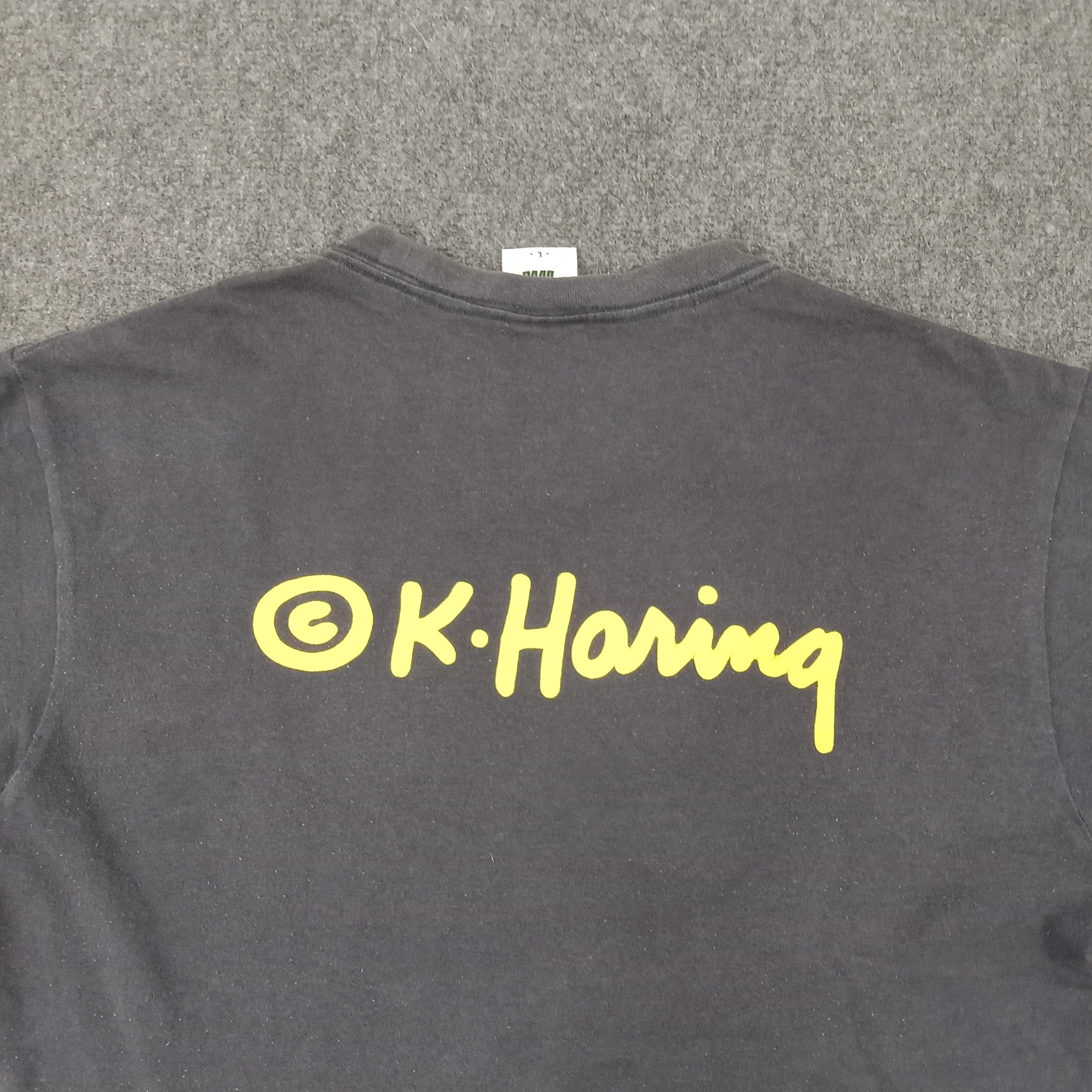 Keith Haring × Vintage Keith Haring American Designer Wild Oats Tshirt Size US L / EU 52-54 / 3 - 7 Thumbnail