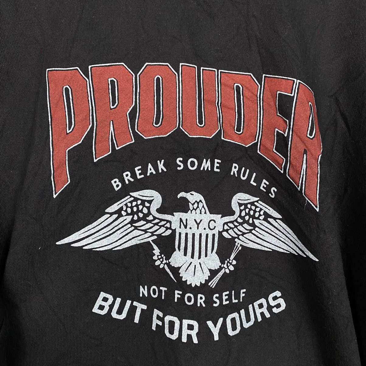 Japanese Brand Vintage Sweatshirt Prouder Big Logo Size US M / EU 48-50 / 2 - 13 Thumbnail