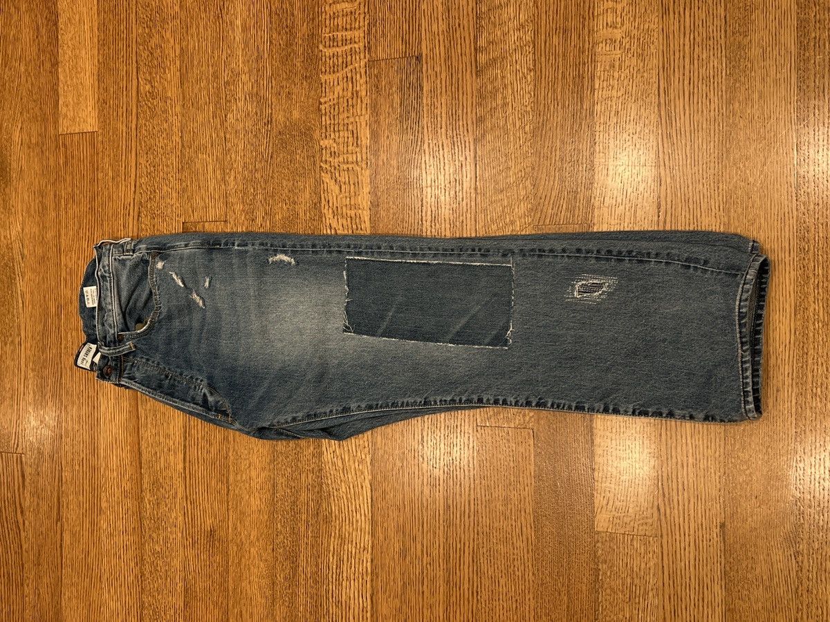Todd Snyder Classic Fit Patchwork Denim Jeans Size US 31 - 6 Thumbnail