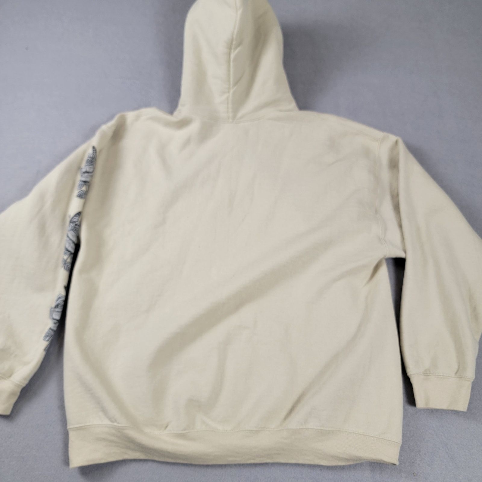 Brave Soul Lost Soul Skull Japanese Streetwear Hoodie Mens Sz L Beige Size US L / EU 52-54 / 3 - 2 Thumbnail