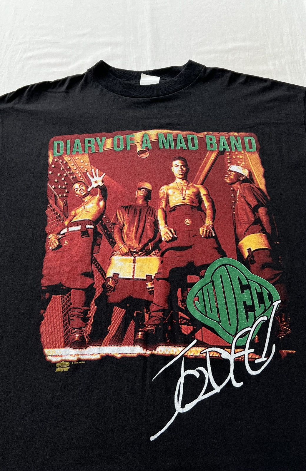 Band Tees Vintage 1994 Jodeci Diary of a Mad Band Hip Hop R&B Band Size US L / EU 52-54 / 3 - 5 Thumbnail