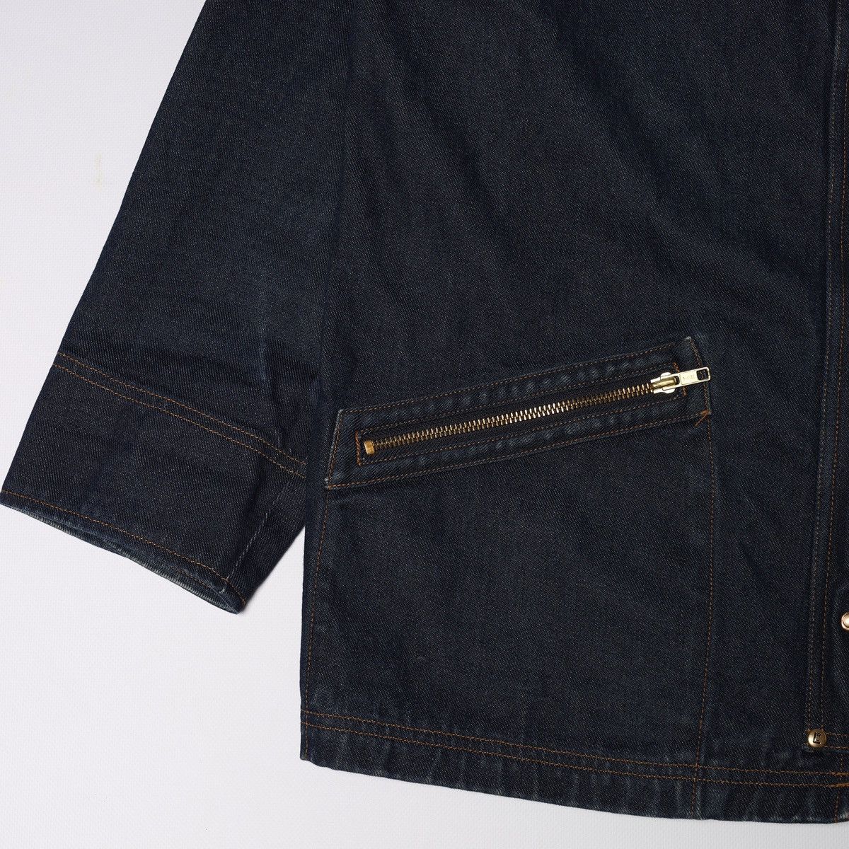 Ralph Lauren Ralph Lauren Jeans Company Fireman Denim Coat Jacket Buckle Size US L / EU 52-54 / 3 - 6 Thumbnail