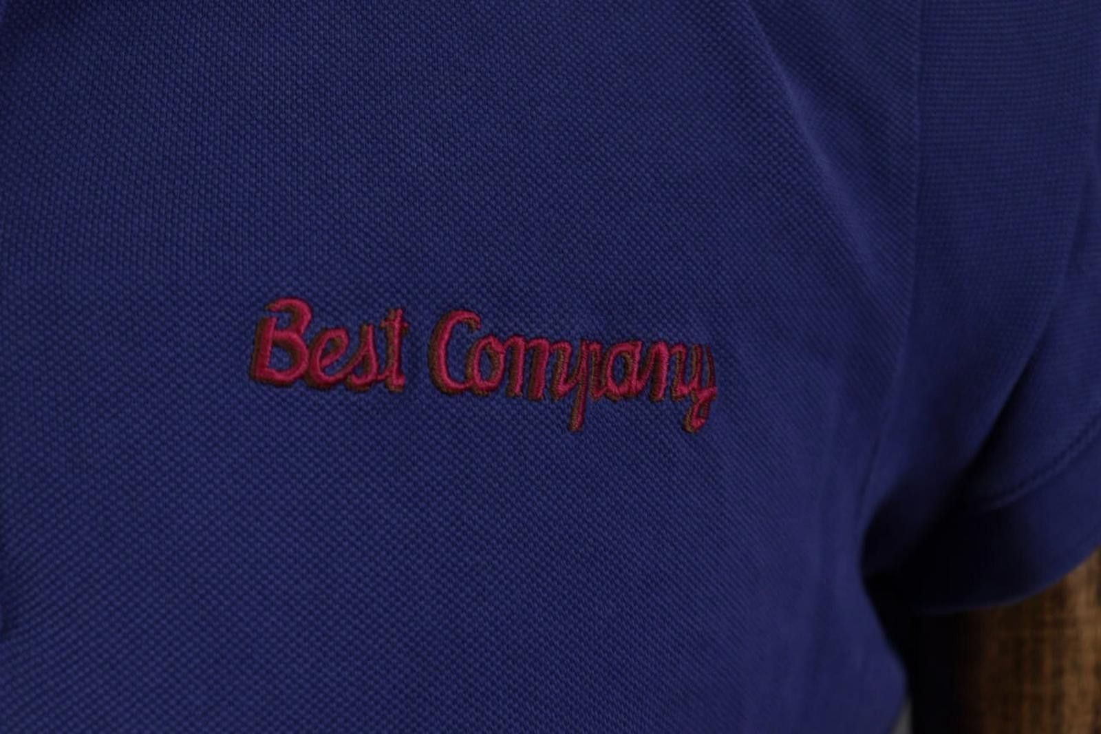 Designer Best Company Olmes Carretti SS19 Blue Polo Shirt Size L Size US L / EU 52-54 / 3 - 4 Thumbnail