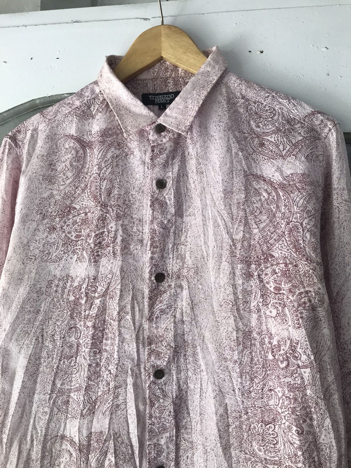 If Six Was Nine Tornado Mart Paisley Shirts Size US M / EU 48-50 / 2 - 6 Thumbnail