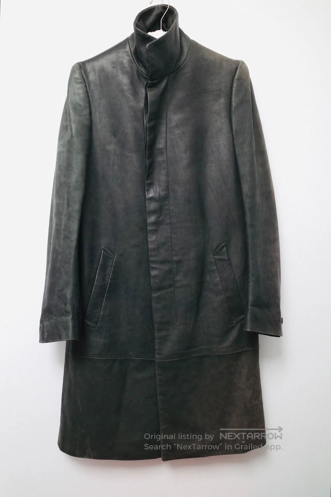 Carol Christian Poell Carol Christian Poell Archive Leather Coat. Size US M / EU 48-50 / 2 - 2 Thumbnail