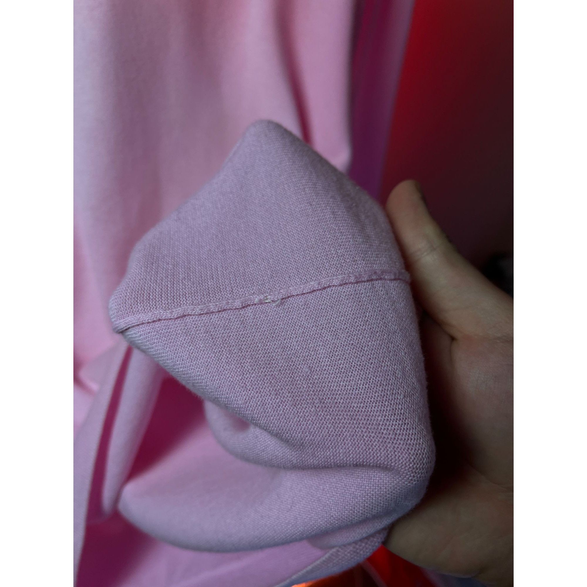 Polo Ralph Lauren × Ralph Lauren × Vintage Vintage Polo Jeans Ralph Lauren Pink Sweatshirt RL Flag Logo Size US L / EU 52-54 / 3 - 6 Thumbnail