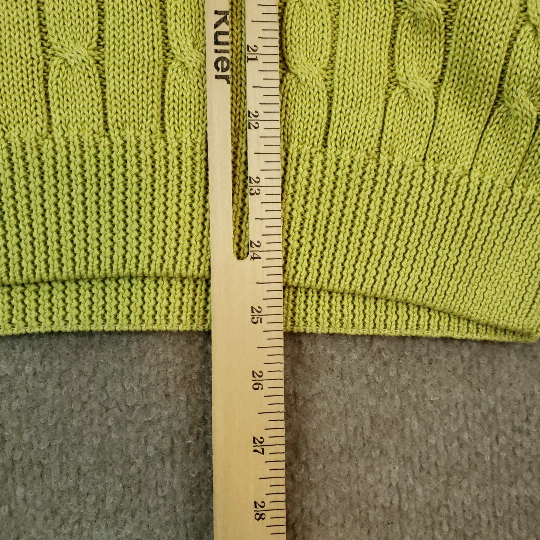 Jos. A. Bank Jos A Bank Men Green Crew Neck Sweater Large Pullover Classic Cotton Size US L / EU 52-54 / 3 - 3 Thumbnail