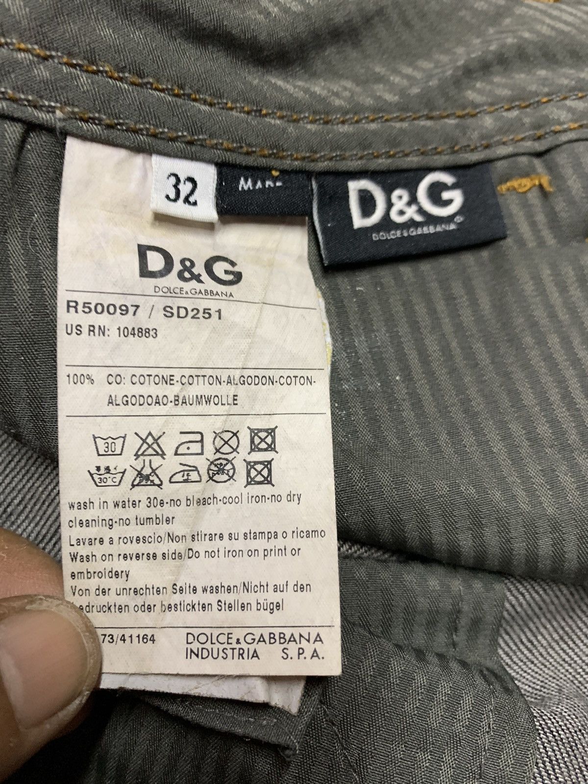 Dolce & Gabbana D & G jeans Size US 32 / EU 48 - 12 Thumbnail