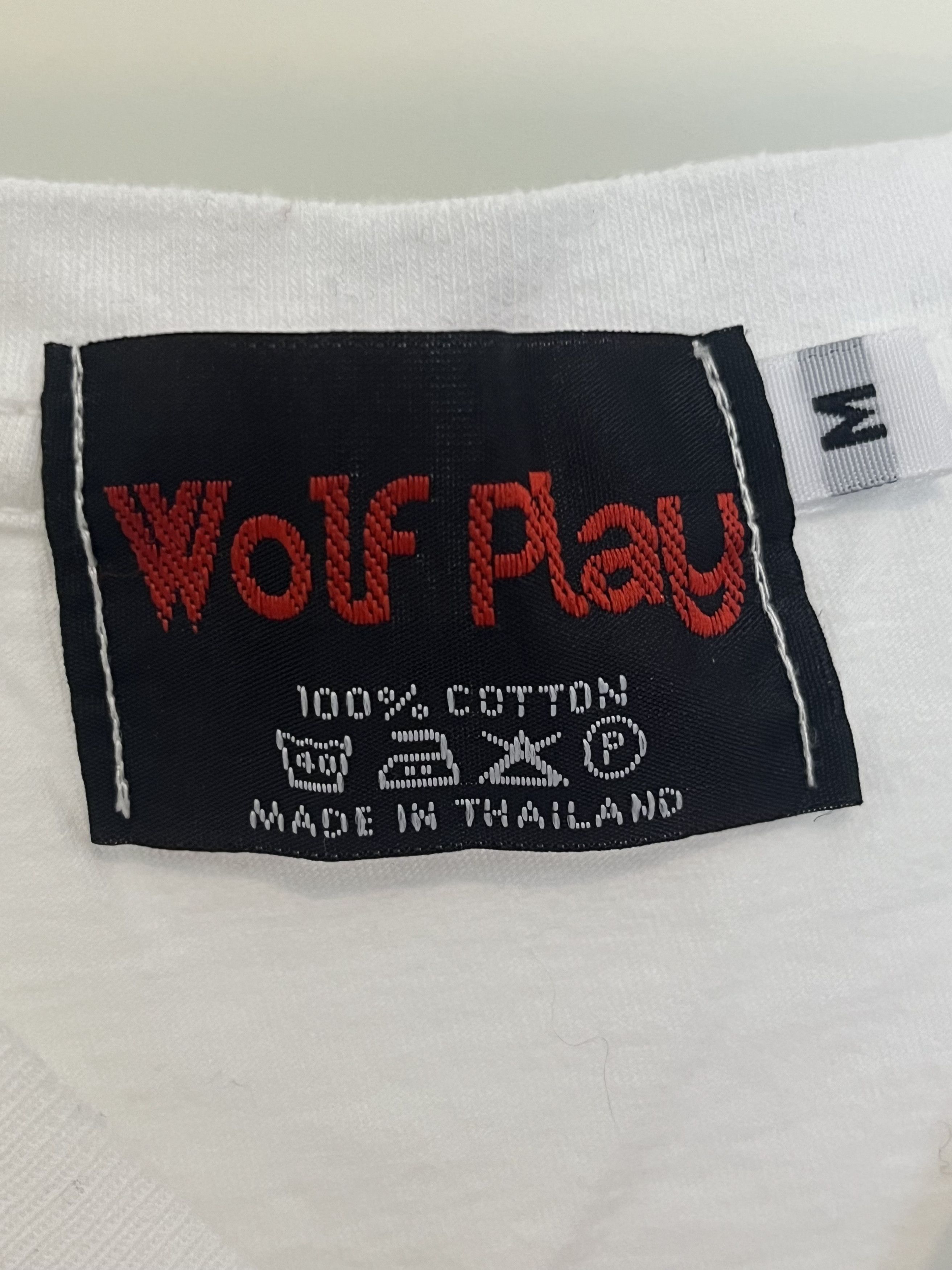 Kid Cudi Rare Kid Cudi in Head Dress Wolf Play Tee Size US M / EU 48-50 / 2 - 2 Thumbnail