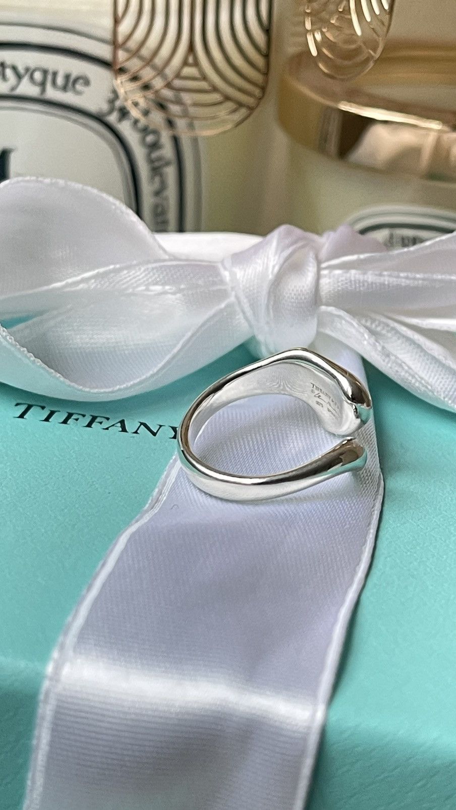 Tiffany & Co. Tiffany & Co. Peretti Full Heart Ring Silver size 5 NEW $485 Size ONE SIZE - 5 Thumbnail