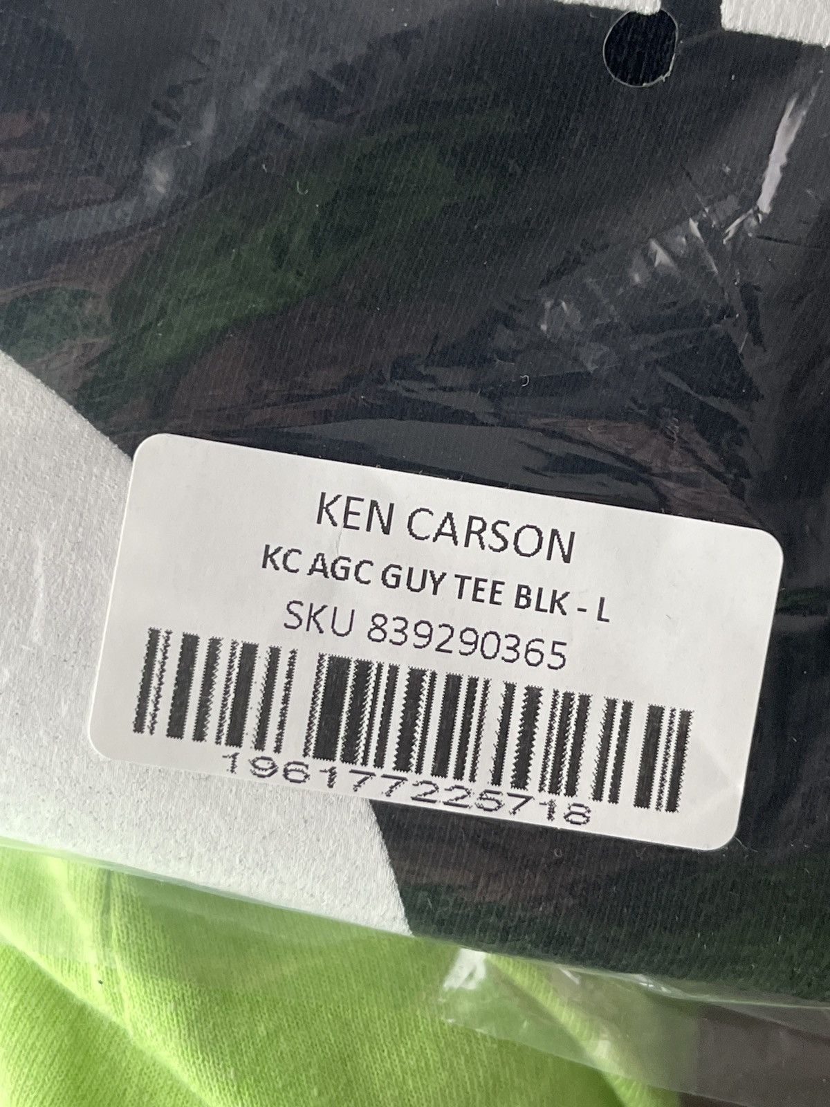 Ken Carson Ken Carson AGC A Great Chaos Guy Tee - Black Size US L / EU 52-54 / 3 - 4 Thumbnail