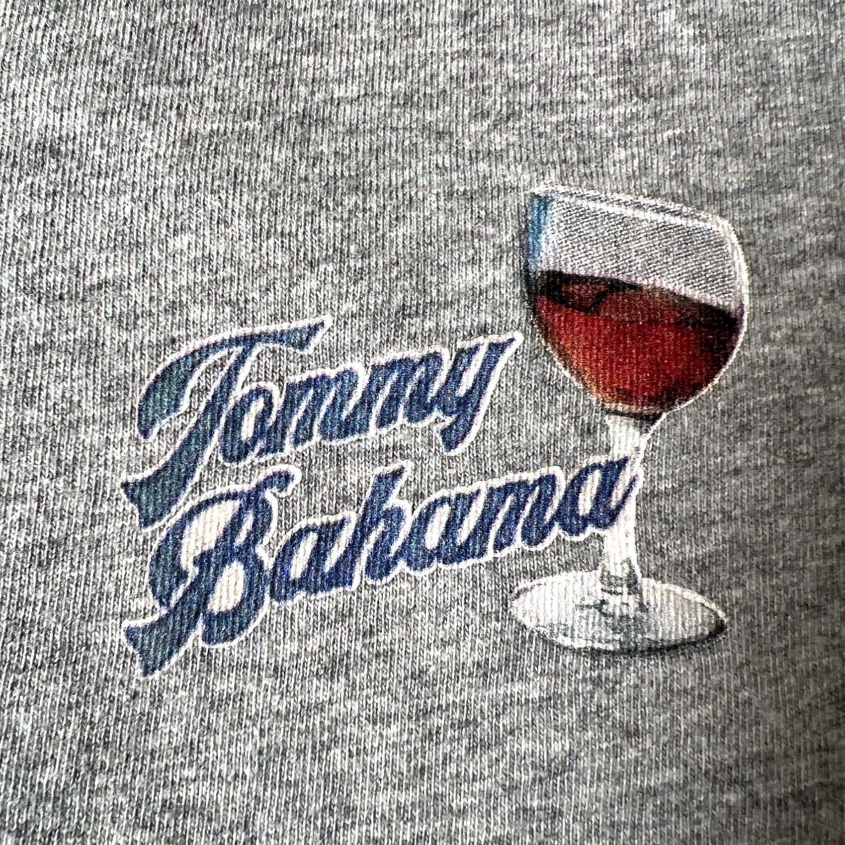 Tommy Bahama VINTAGE Tommy Bahama Shirt 2XL In There Done Vat Drinking Tee Shirt Mens Gray Short Sleeve Crew Neck Logo Graphic Tee Size US XXL / EU 58 / 5 - 4 Thumbnail