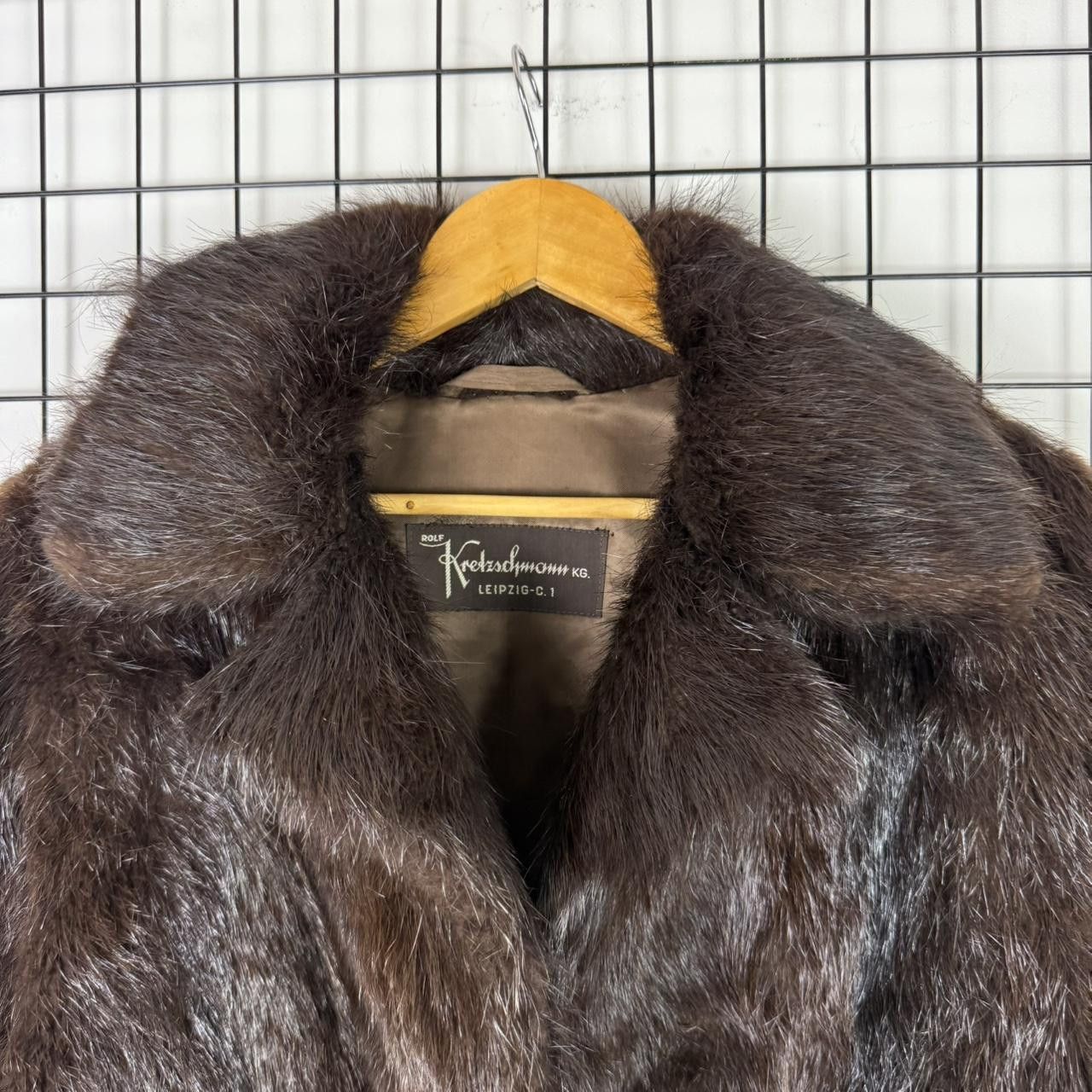 Vintage Mink Real Fur Jacket Womans Brown Size L / US 10 / IT 46 - 7 Thumbnail