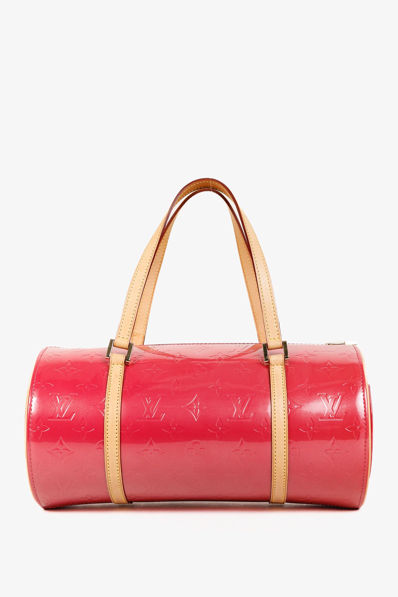 Louis Vuitton Bedford Monogram Vernis Leather Barrel Bag in Pink, Women's