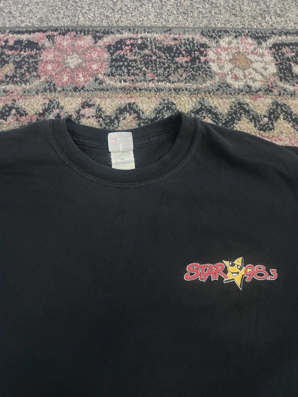 Vintage Vintage 90s Star 98.3 FM Radio Station T-Shirt Size XL Size US XL / EU 56 / 4 - 2 Thumbnail