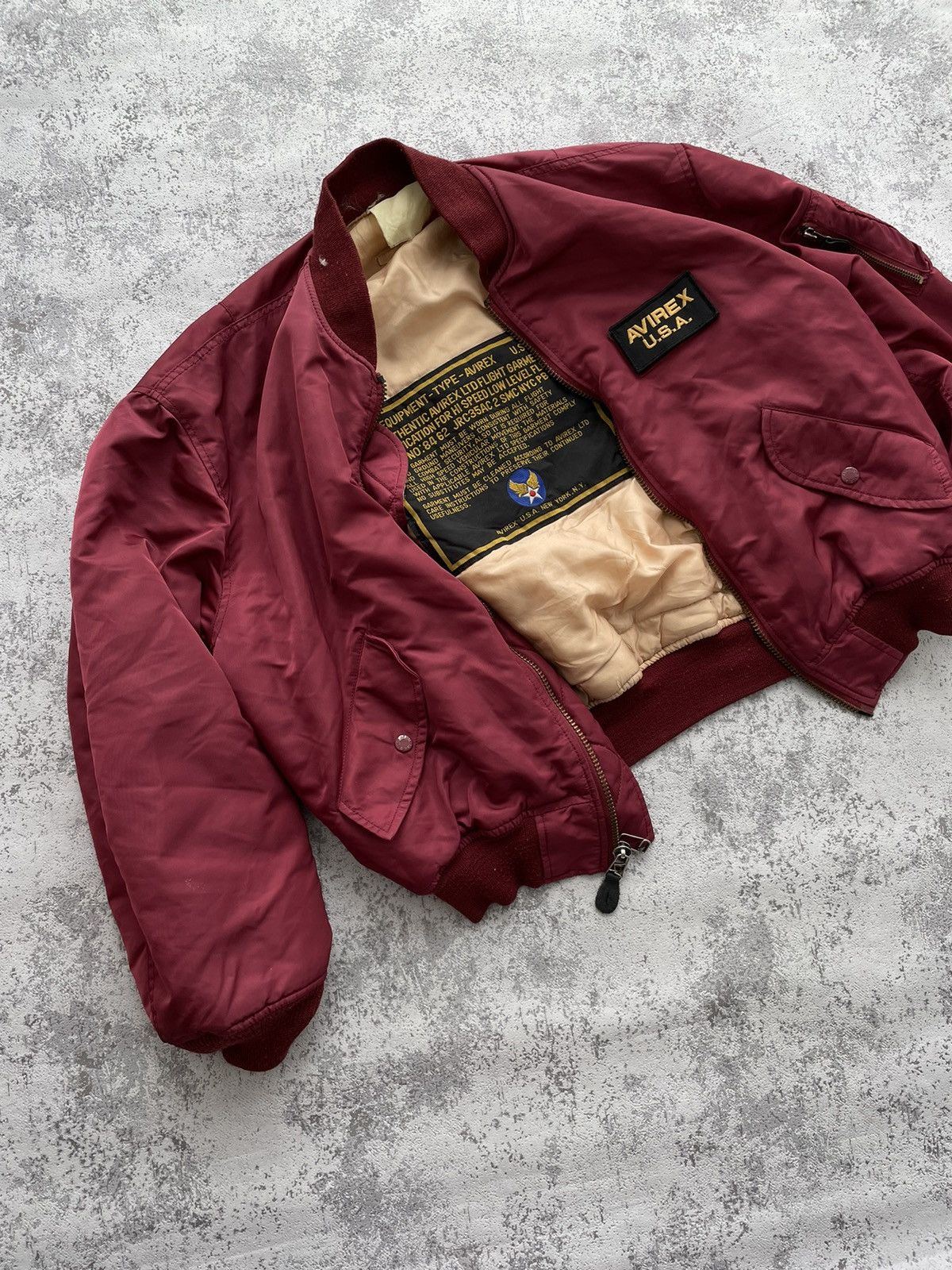 Avirex × Ma 1 × Vintage Vintage Avirex MA-1 Pilot Bomber Jacket | Grailed