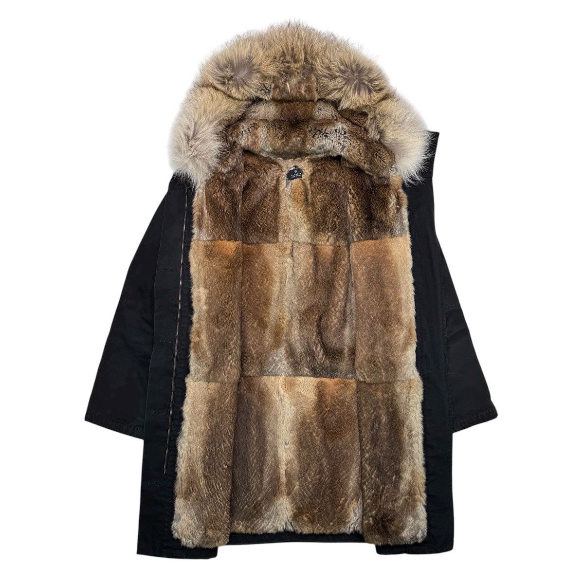Yves Salomon YVES SALOMON ARMY RABBIT FUR PARKA Size S / US 4 / IT 40 - 3 Thumbnail