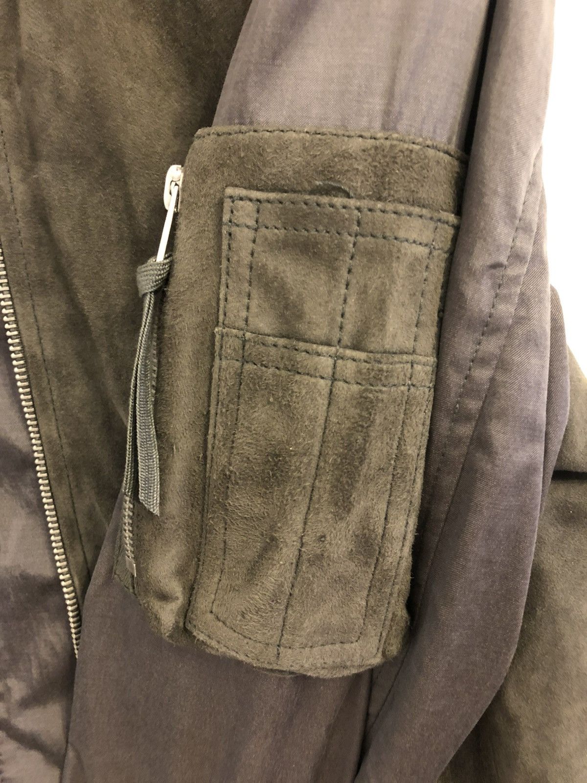 Allsaints Allsaints suede leather bomber jacket Size US L / EU 52-54 / 3 - 3 Thumbnail