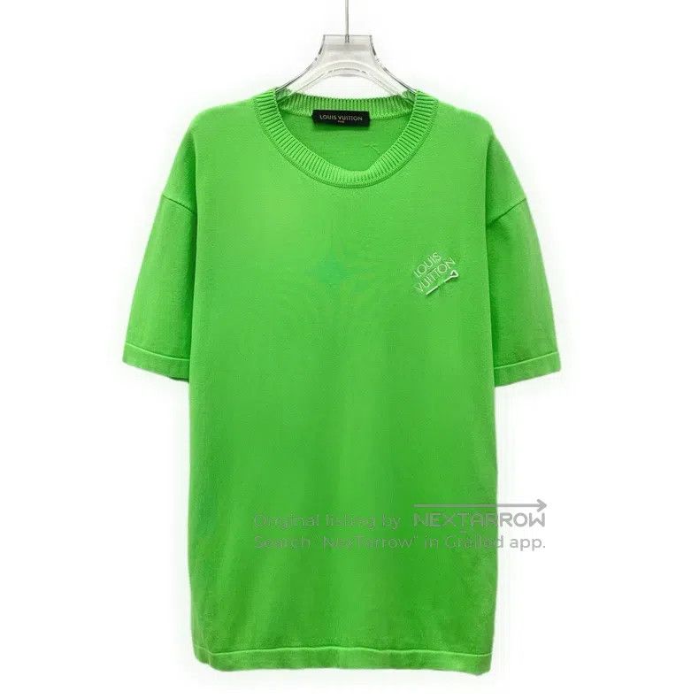 Louis Vuitton Louis Vuitton 22 green logo monogrammed embroidered pin co Size US L / EU 52-54 / 3 - 1 Thumbnail