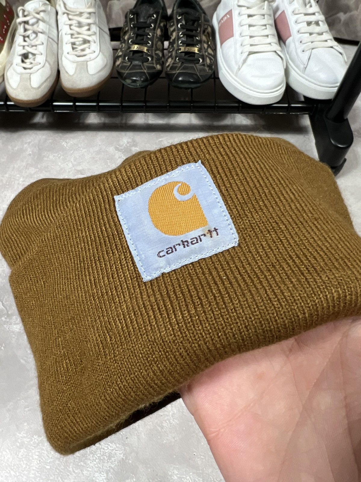 Carhartt Vintage Carhartt 47Brand Acryl Watch Hat Size ONE SIZE - 3 Thumbnail