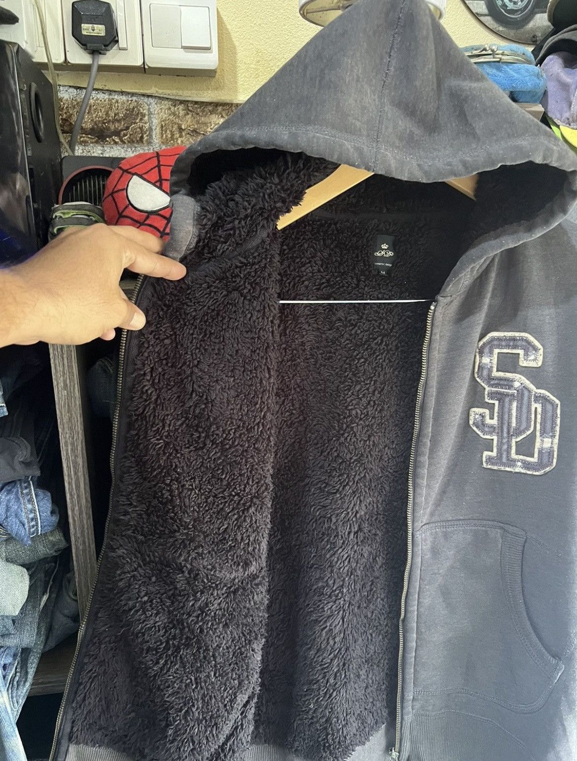 semanticdesign 🔥Rare Semantic Design Faux Fur Zipper Hoodies Size US S / EU 44-46 / 1 - 11 Thumbnail