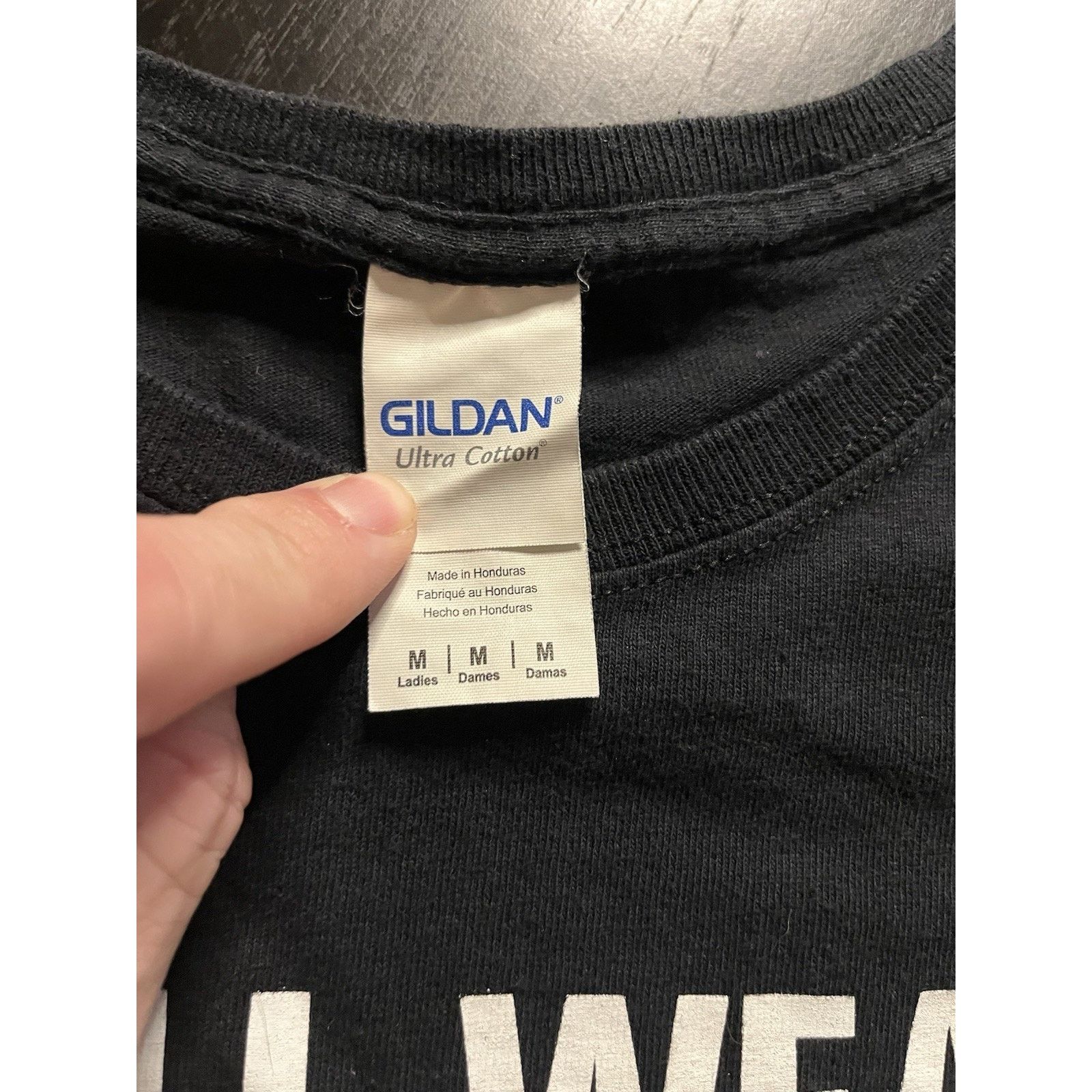 Gildan Gildan ComputerGear “I Will Wear Black” Graphic Tee – Medium Size M / US 6-8 / IT 42-44 - 5 Thumbnail