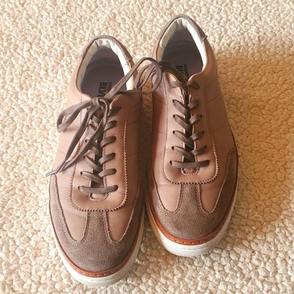 Wolverine Wolverine BLVD Leather & Suede Athletic Court Sz. 9.5 Sneake Size US 9.5 / EU 42-43 - 1 Thumbnail