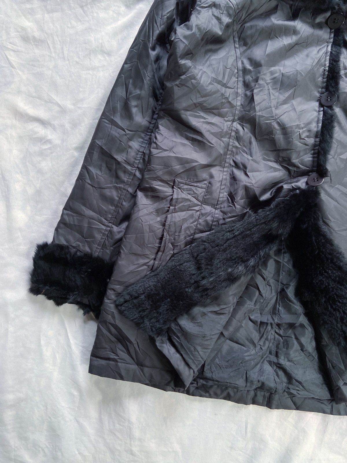 Japanese Brand JAPANESE MOGA FAUX FUR COAT JACKET Size US M / EU 48-50 / 2 - 8 Thumbnail