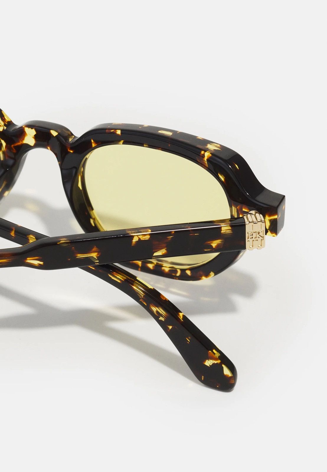 Han Kjobenhavn !DS! Han Kjobenhavn Banks Yellow Tortoise Sunglasses Size ONE SIZE - 4 Thumbnail