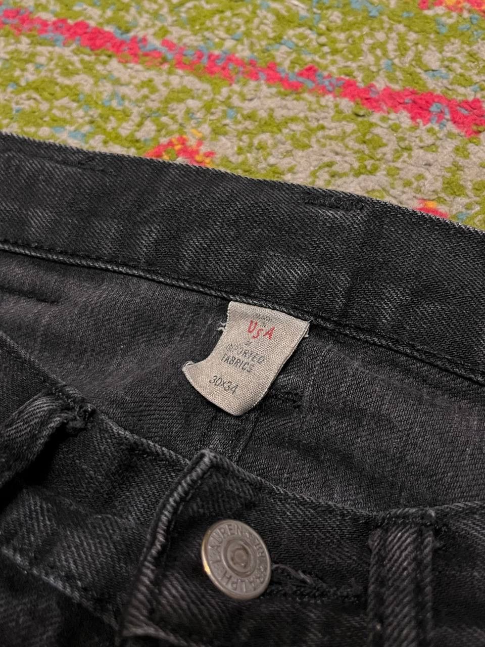 Vintage Polo Double R Ralph Lauren Selvedge Made In USA Pants 30x34 Size US 34 / EU 50 - 9 Thumbnail