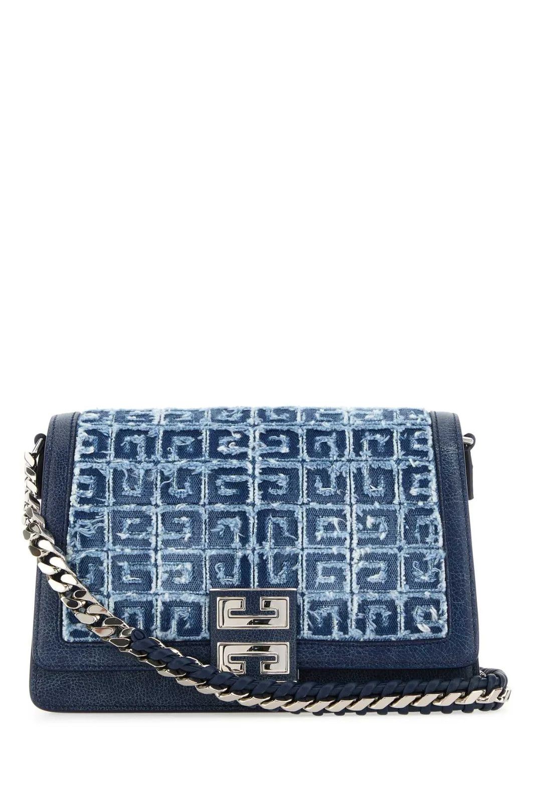 Givenchy o1srvl11e0225 Size: OS/Denim Medium Shoulder Bag in Blue Size ONE SIZE - 1 Thumbnail