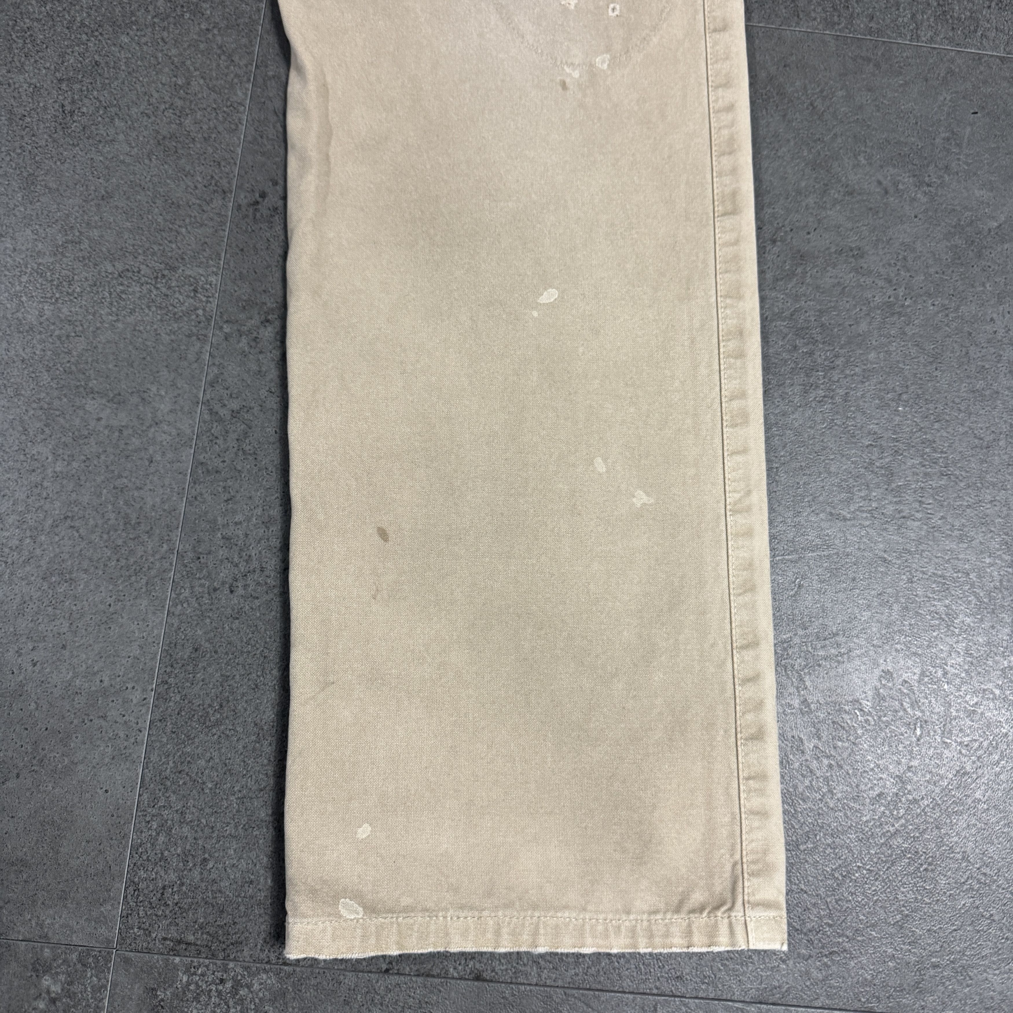 Visvim Visvim Travailler Braces Pants DMGD Beige Size US 33 - 12 Thumbnail