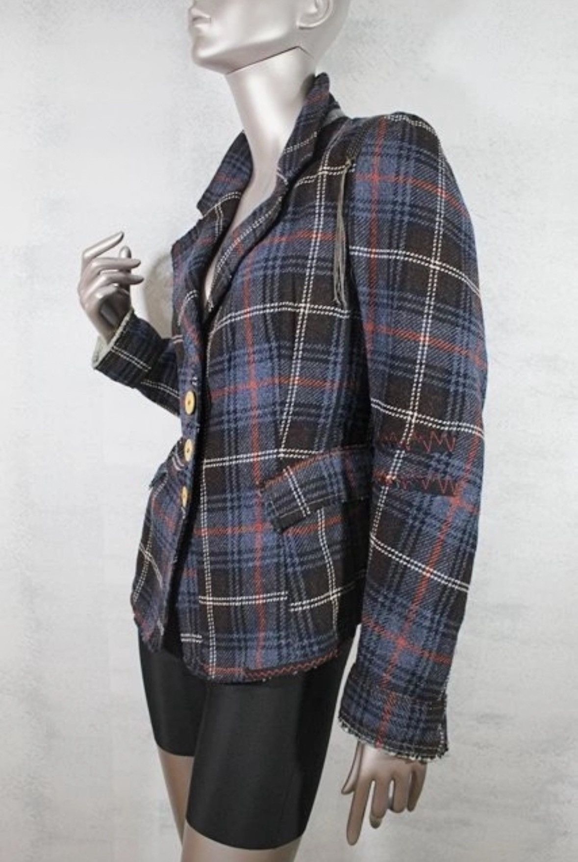 Japanese Brand × Marithe + Francois Girbaud Wooo jacket avant garde Size S / US 4 / IT 40 - 5 Thumbnail