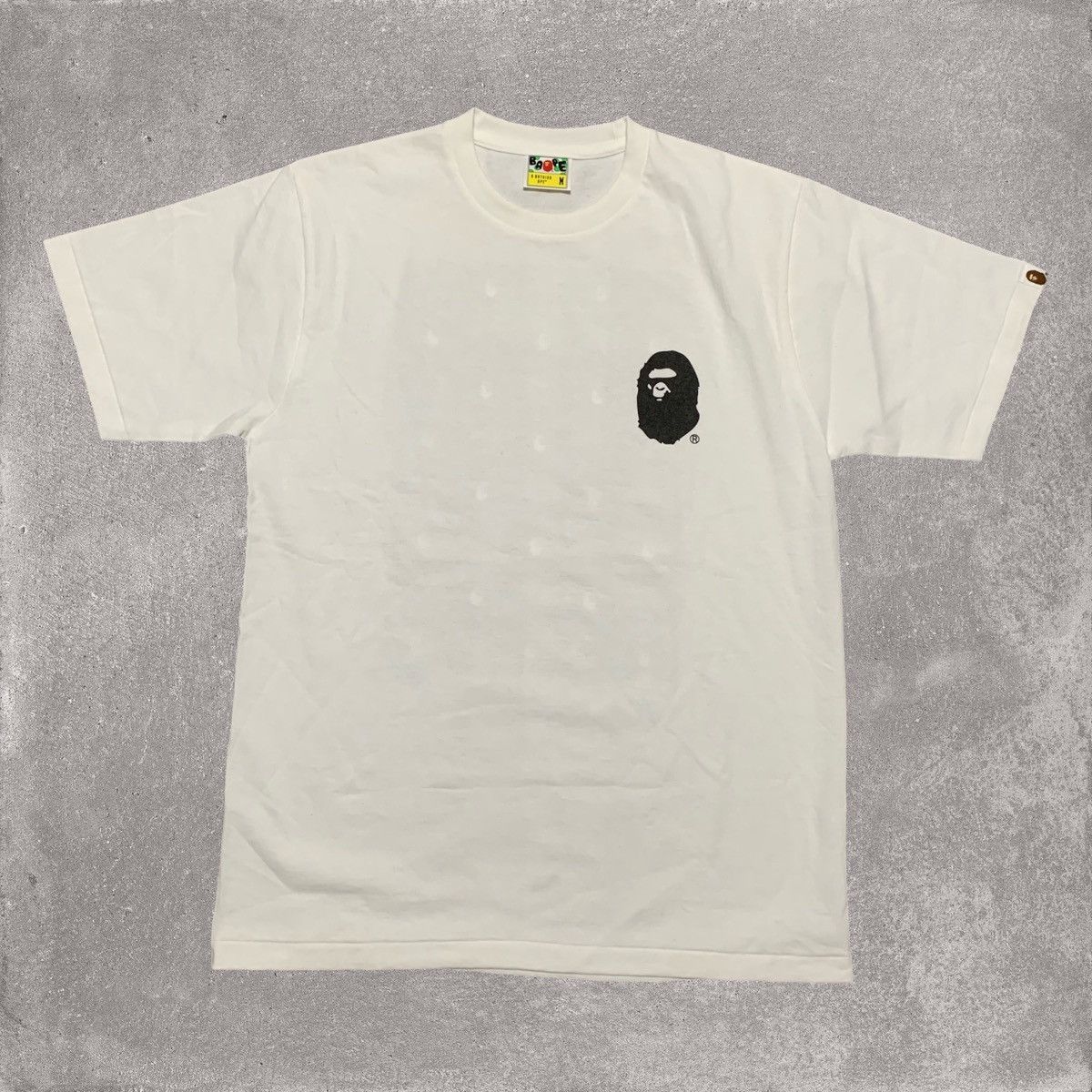 Bape Bape Medium Graphic A Bathing Ape White Tee Size US M / EU 48-50 / 2 - 2 Thumbnail