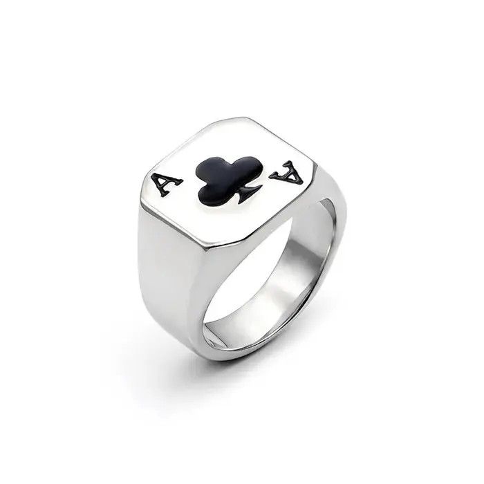 Jewelry Letter A Ring Jewelry Gifts Size ONE SIZE - 4 Thumbnail