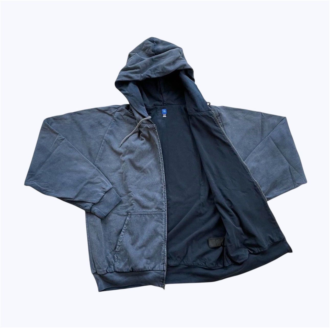 Balenciaga × Kanye West × Yeezy YZY x GAP zip up hoodie Navy XL