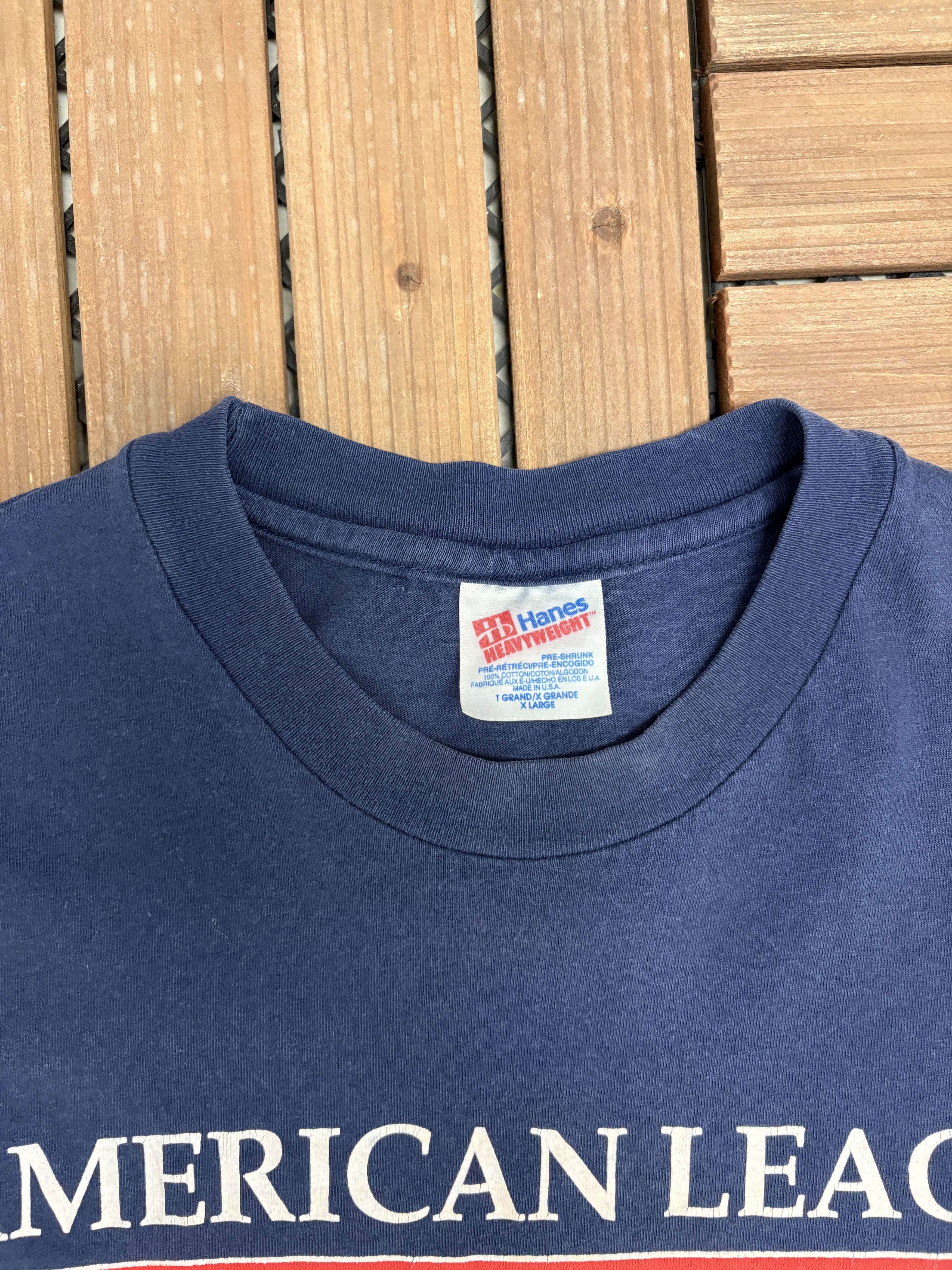 Vintage New York Yankees Vintage Blue T-Shirt Tee Size US XL / EU 56 / 4 - 6 Thumbnail