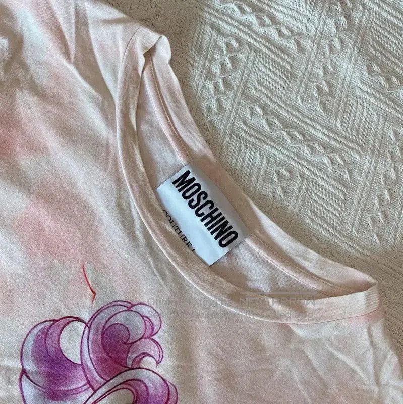 Moschino Moschino Summer Multicolor Cotton T-Shirt . Size S / US 4 / IT 40 - 3 Thumbnail