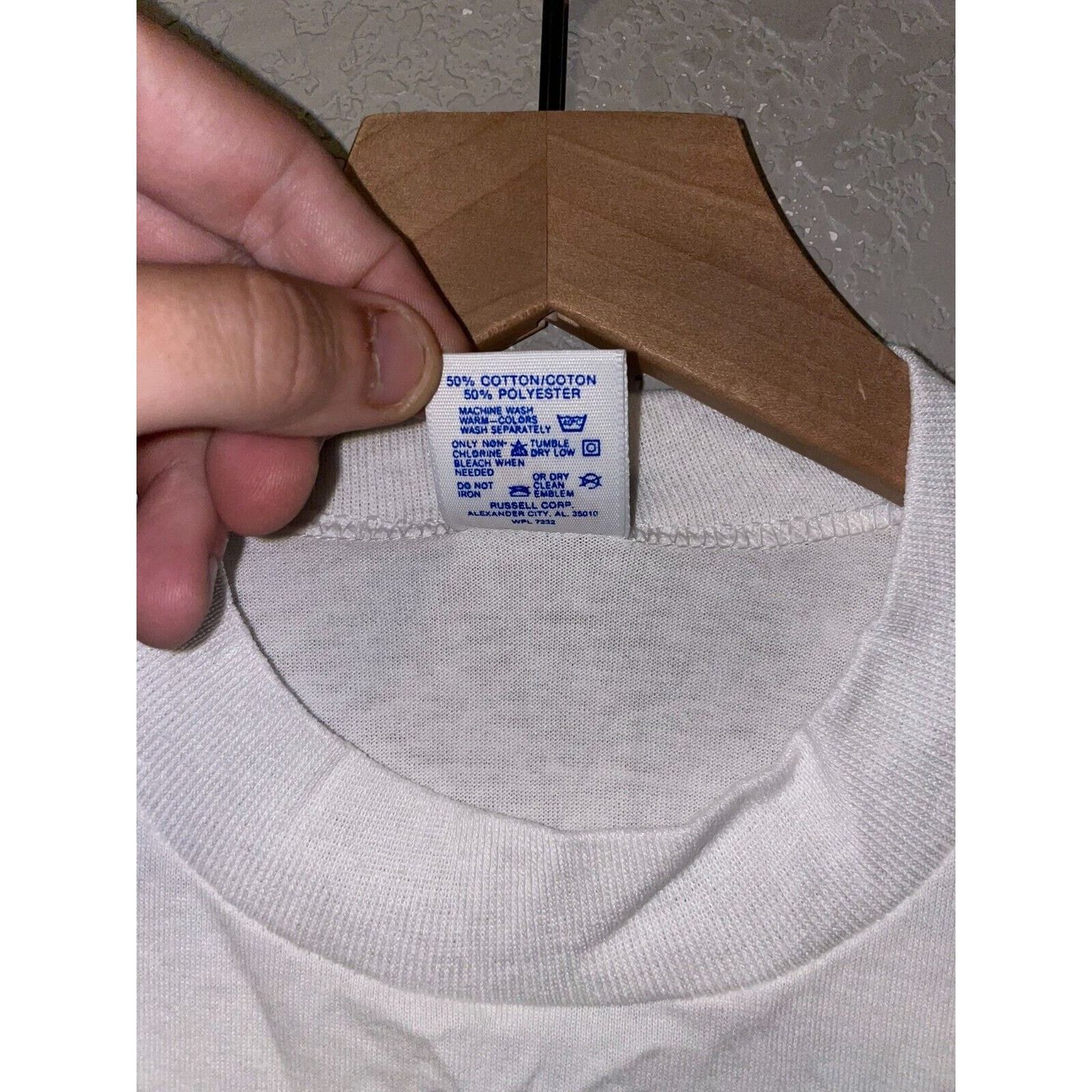 Jerzees Vintage Reno Nevada Shirt Nature Graphic White M Tee 90s Size US M / EU 48-50 / 2 - 10 Thumbnail