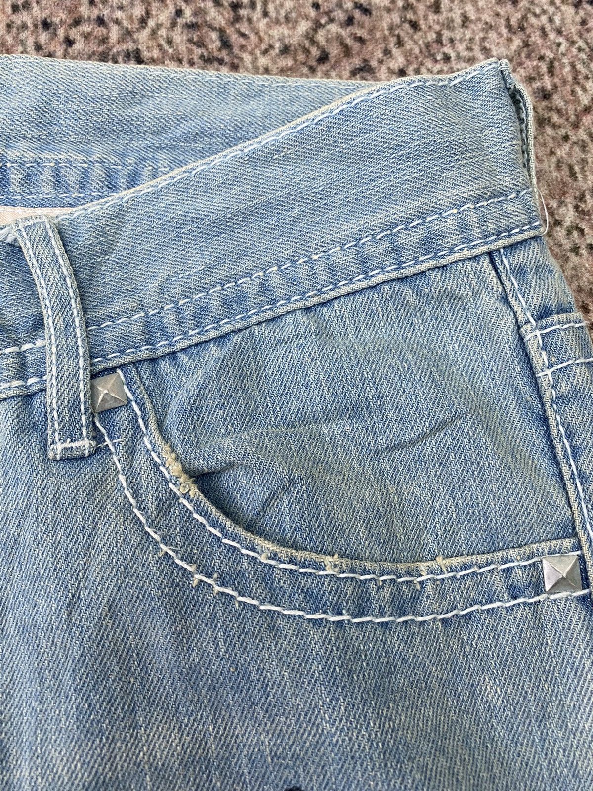 Japanese Brand Japanese Brand Bluemoon Blue Jeans 1993 Are You Ready ?! Size 30" / US 8 / IT 44 - 13 Thumbnail