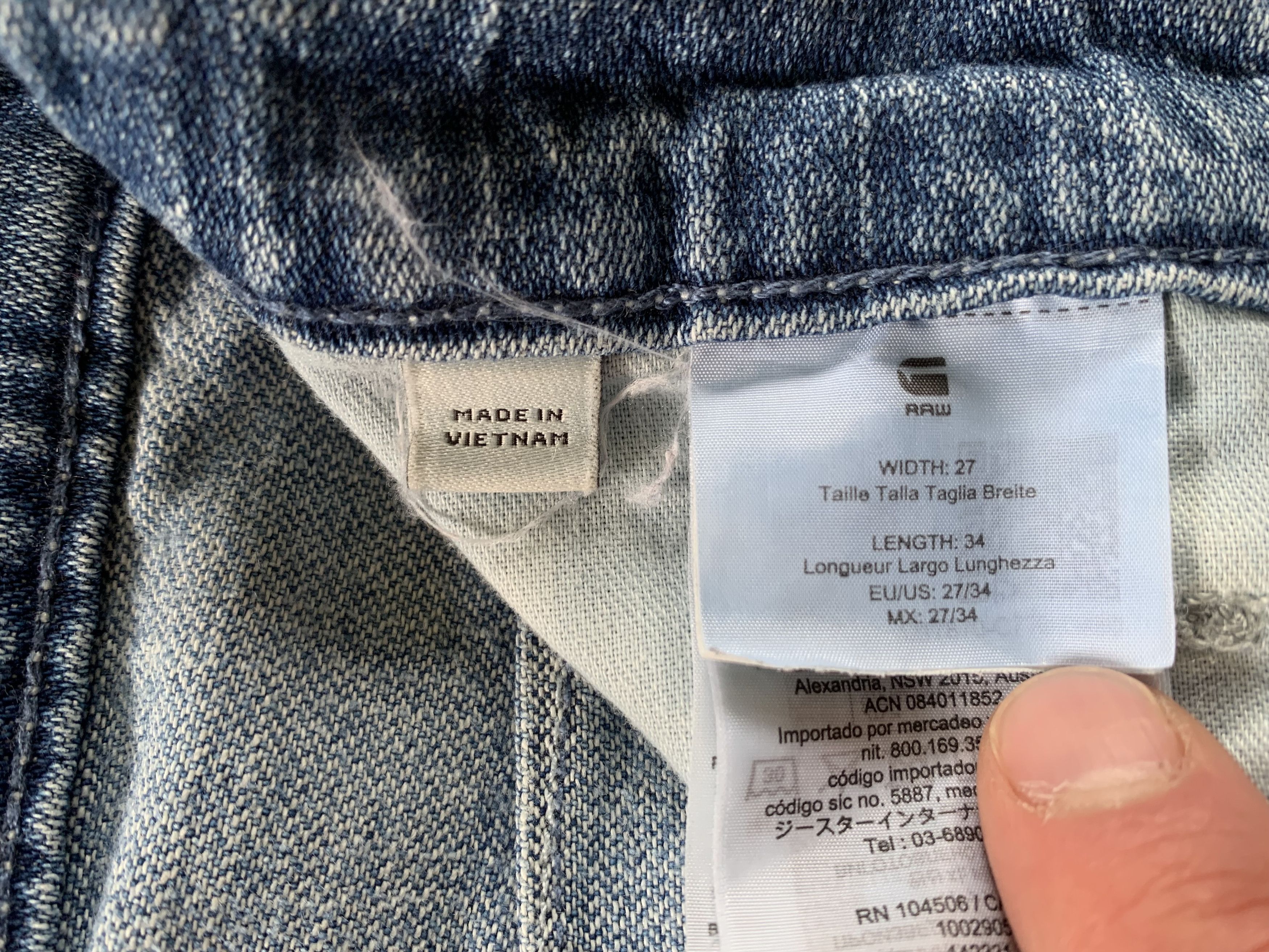 G-Star G Star Raw Women's C-staq 3d Boyfriend Crop Jeans Size 27" / US 4 / IT 40 - 9 Thumbnail