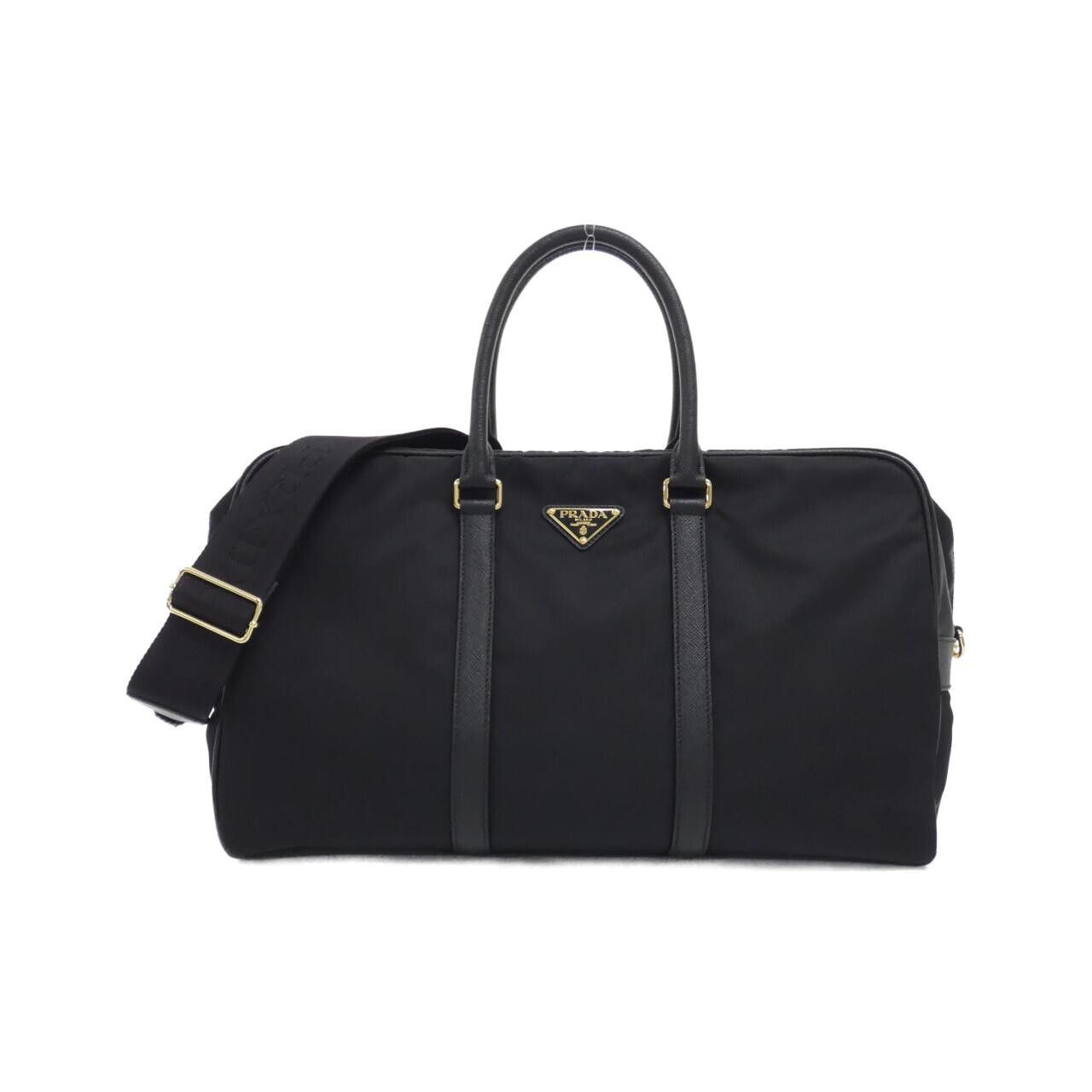 Prada Prada Prada Tessuto Saffiano Boston Bag Textile Travel Bag DUTY FREE for USA Size ONE SIZE - 1 Thumbnail